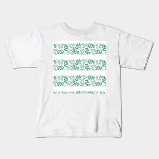 Mistletoe Stripes Kids T-Shirt